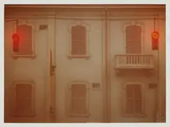 Portfolio "Cantergiani" 1977 by Luigi Ghirri, nine vintage color photographic prints mounted on original cardboard, offered Feb 2023