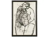 Venturino Venturi, Maternity 1979, monotype