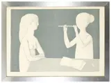 Antonio Bueno, Concertino 1977, hand-retouched lithograph