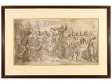 Giovanni Lanfranco, Triumph of a Roman Emperor, engraving