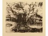 Walter Piacesi, Spring 1972 - Railway station 1960, two engravings
