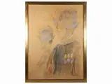 Dina Bellotti, Swiss Guard 1981, mixed media on paper
