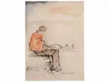 Walter Piacesi, Seated man 1978