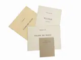 Walter Piacesi, Quattro libri d'artista