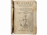 Aldo Manuzio, Eleganze insieme con la copia della lingua toscana e latina, In Venetia: [Aldo Manuzio]