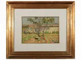 Gino Romiti, Country landscape 1916