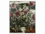 Bruno Rosai, Vase of Flowers 1982, oil on canvas