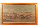Charles Hunt, Racing Cracks by A. P. de Prades, London 1854, aquatint