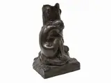 Domenico Trentacoste, Sappho, bronze sculpture