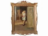 Carlo Cherubini, Interior with female figure