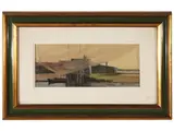 Renzo Morandi, Landscapes, two paintings
