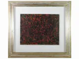 Giuseppe Allosia, Composition, oil on canvas cardboard