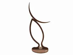 Moon and cypress by Marcello Guasti, iron sculpture, offered Nov 2022