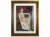 Silvio Loffredo, Figura Anni 80, oil on canvas