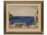 Alfiero Cappellini, Marina 1955 TO DEEPEN, oil on panel