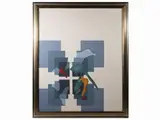 Giampiero Poggiali, Virtual reality 1992, acrylic on canvas