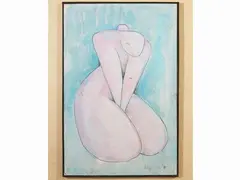 Susan Luppino, Nude study 1998, mixed technique