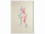 Mario Tozzi, Figures, two lithographs