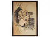 Giuliano Ruffini, Figures, two drawings