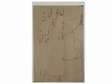 Lorenzo Viani, Characters, ink on paper