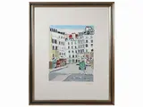 Orfeo Tamburi, Parisian glimpses, two engravings