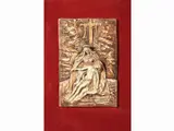 Raffaello Consortini, Deposition from the cross, bas-relief in plaster