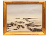 Claudio Neri, Landscape, oil on canvas