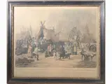Luke Clennell, The fair on the Thames, Feb. 4 1814, aquatint