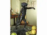 Antonio Ugo, Young Bacchus, bronze sculpture