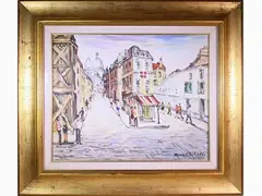 Mario Cortiello, Paris, 1907, oil on canvas