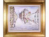 Mario Cortiello, Paris, 1907, oil on canvas
