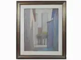 View of a country by Dino Migliorini, 1907, oil on faesite, offered Jul 2022