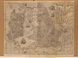Abraham Ortelius, Angliae et Hiberniae Accurata Descriptio, Veteribus et Recentioribus Nominibus Illustrata...