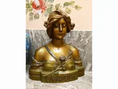 Candeur by Artistide De Ranieri, bust in antimony, offered Jun 2022