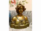 Artistide De Ranieri, Candeur, bust in antimony