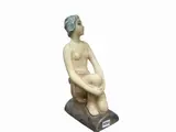 Clelia Bertetti, Nudo Femminile, Le Bertetti, gruppo in ceramica policroma