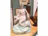 Clelia Bertetti, Sirena, Le Bertetti, gruppo in ceramica policroma