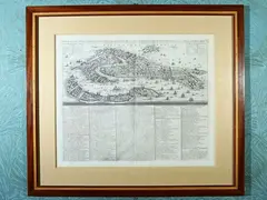 Carte du Plan de Venise... by Henrie Chatelain, ... l'état de sa noblesse, offered Jun 2022