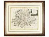 Antonio Zatta, L'Umbria and the territories of Perugia and Orvieto, watercolor etching