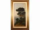 Henry Marko', Marine landscape, oil on canvas