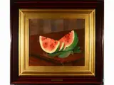 Valentino Ghiglia, Still life with watermelons