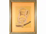 Mario Marcucci, Still life, mixed media on paper