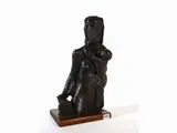 Libero Andreotti, Maternity, Thirties, bronze sculpture
