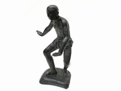 Balinese dancer by Emilio Ambron, bronze sculpture, offered May 2022