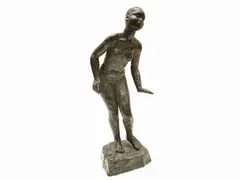 Dancer by Emilio Ambron, bronze sculpture, offered May 2022