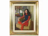Ugo Vittore Bartolini, Ivana 1972, oil on canvas