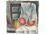 Quinto Martini, Still life 1927, oil on canvas