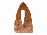 Helen Zelezny-Scholz, Holy Door 1951, terracotta sculpture