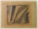 Vinicio Berti, Bozzetto "Astrazione classica" 1950