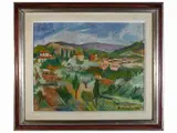 Rodolfo Marma, Belvedere 1985, oil on canvas
